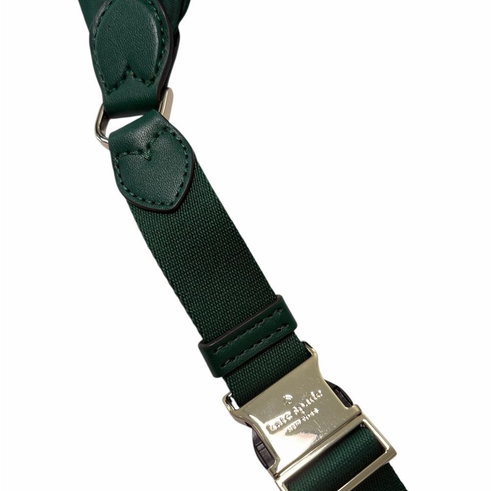 Kate Spade Chelsea Nylon Belt Bag Deep Jade Green NWT Adjustable Strap KC504 - Picture 5 of 7